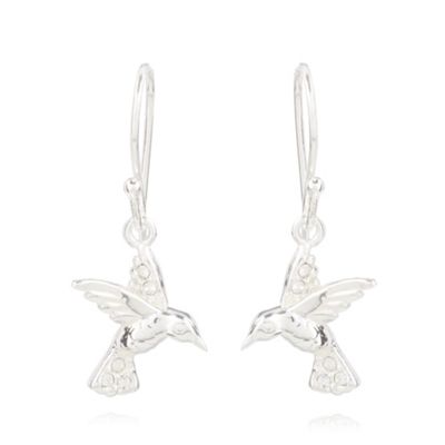 Van Peterson 925 Sterling silver bird earrings